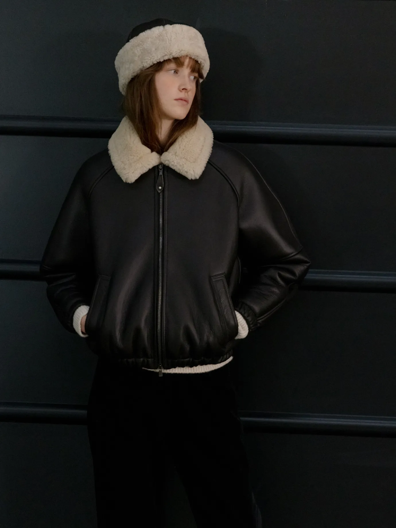 brown_leather_shearling_j_6.webp Nothing written Outwears | Exclusive-Brown leather shearling jacket (Brown)