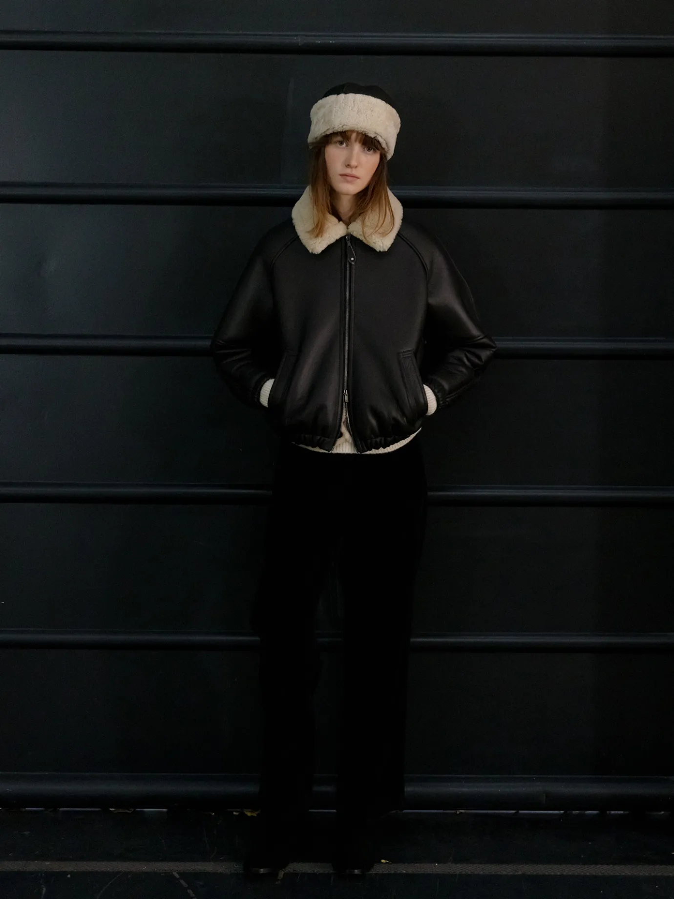 brown_leather_shearling_j_7.webp Nothing written Outwears | Exclusive-Brown leather shearling jacket (Brown)