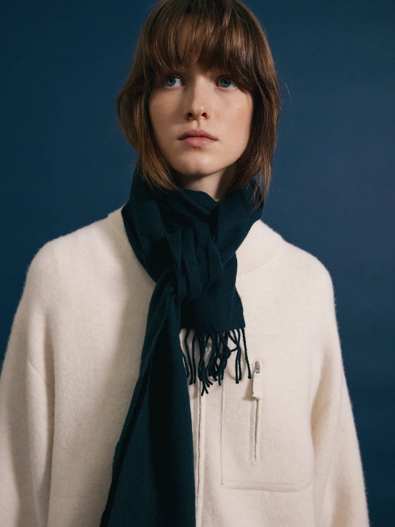 dicky_zipup_jumper_ivory_7.webp Nothing written Outwears | Knitwear-Dicky zip-up jumper (Ivory)