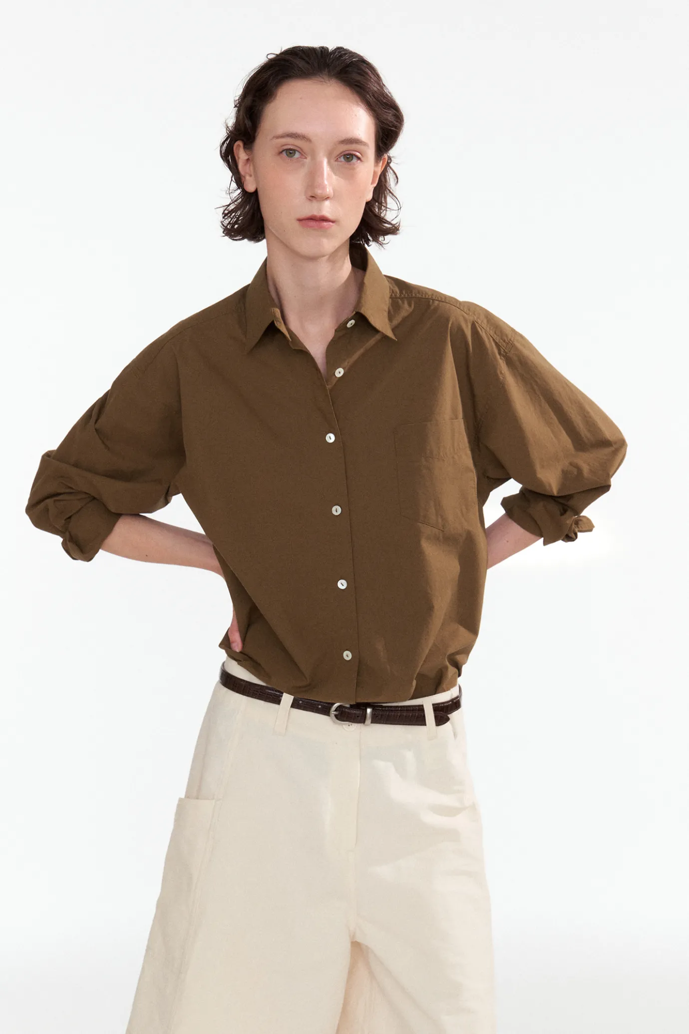 dover_basic_shirt_olive_b_6.webp Nothing written Shirt-Dover basic shirt (Olive brown)