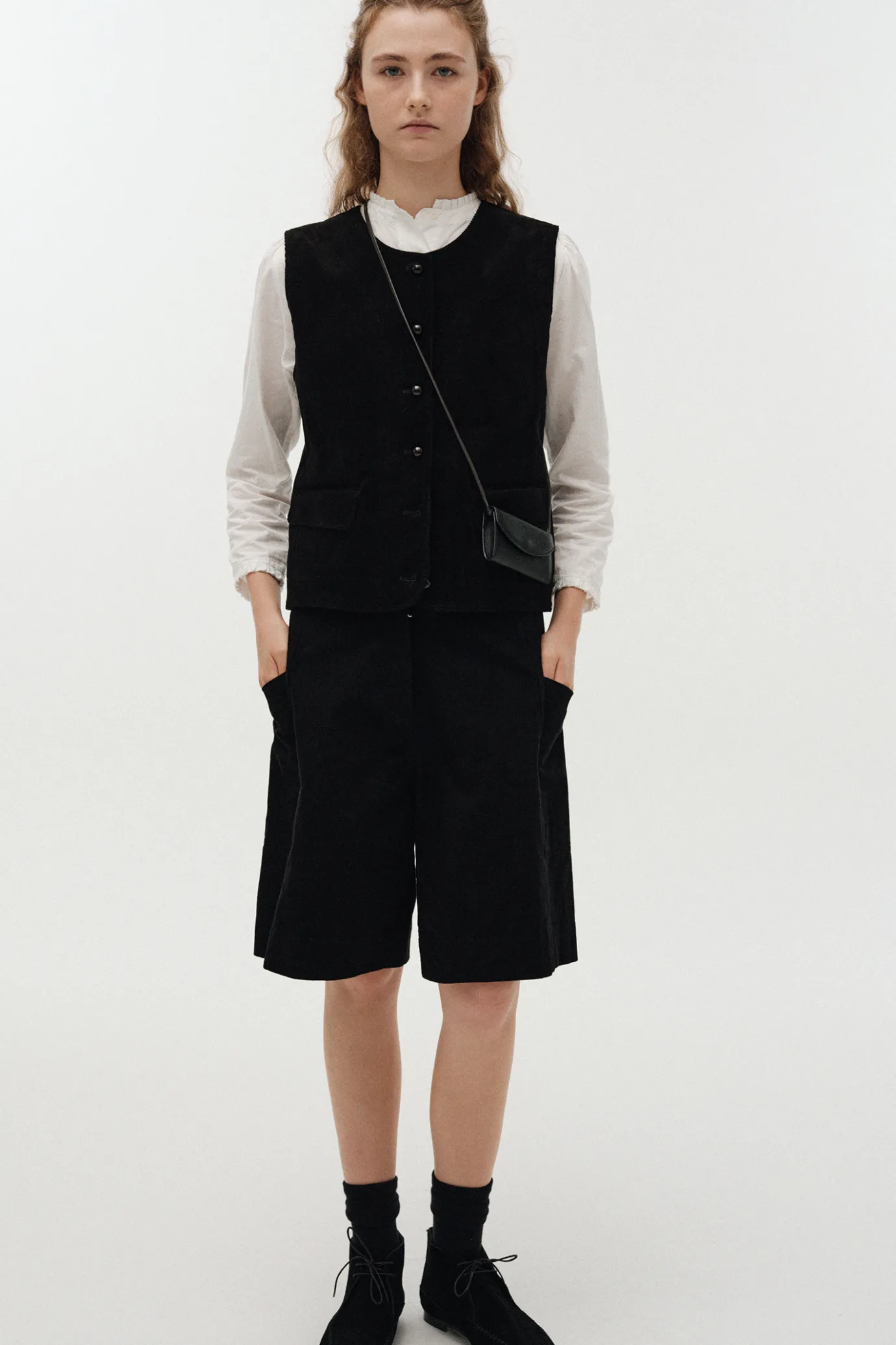 Nothing written Accessories-Leather card holder (Olive)