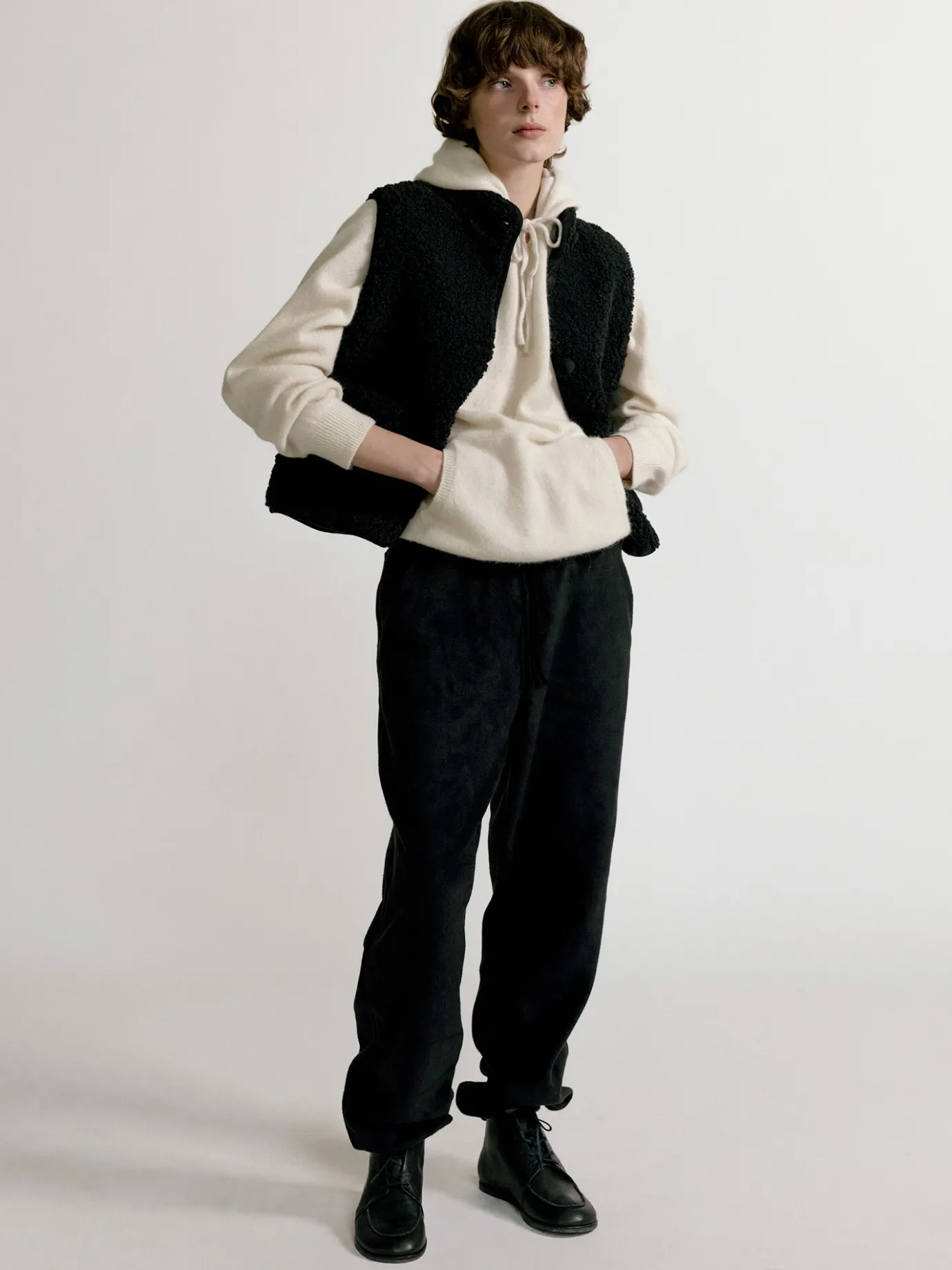 nd__casta_knit_hoodie_swe_3.webp Nothing written Knitwear-2ND / Casta knit hoodie sweater (Ivory)