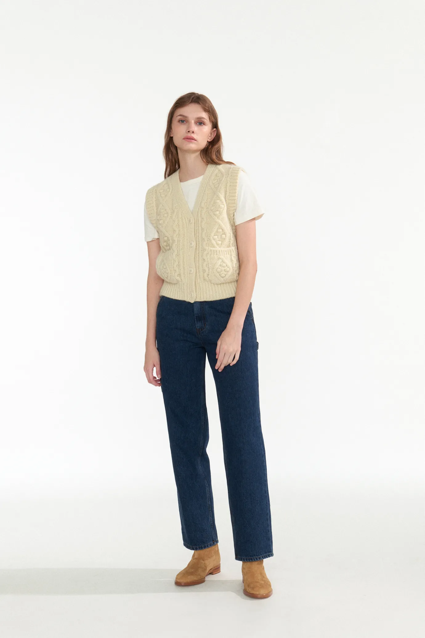 nd__country_cable_knit_ve_2.webp Nothing written Knitwear-2ND / Country cable knit vest (Ivory)