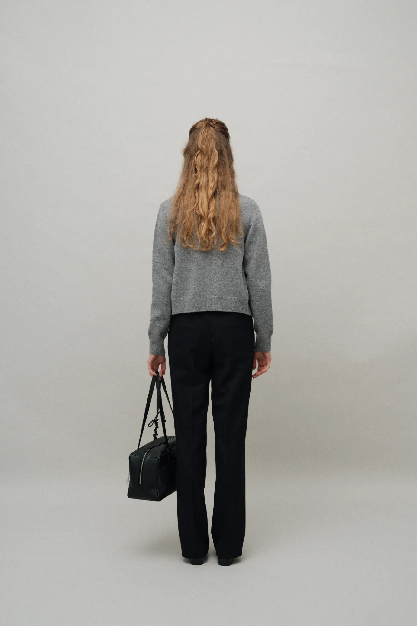 nd__diene_round_cardigan__2.webp Nothing written Outwears | Knitwear-2ND / Diene round cardigan (Gray)