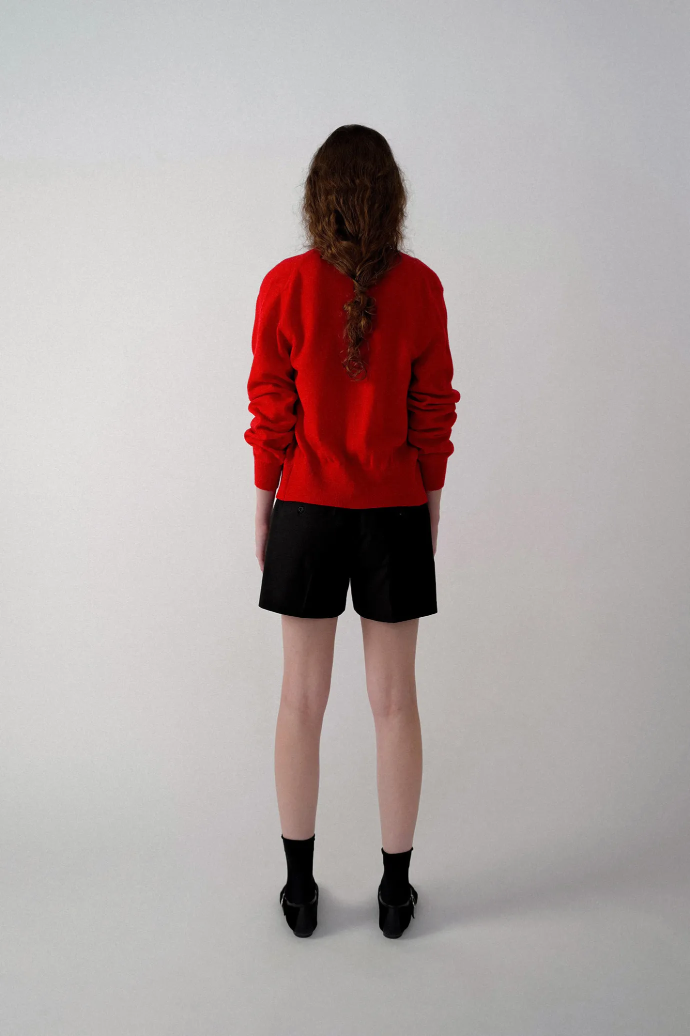 nd__emitt_wool_round_card_2.webp Nothing written Outwears | Knitwear-2ND / Emitt wool round cardigan (Red)