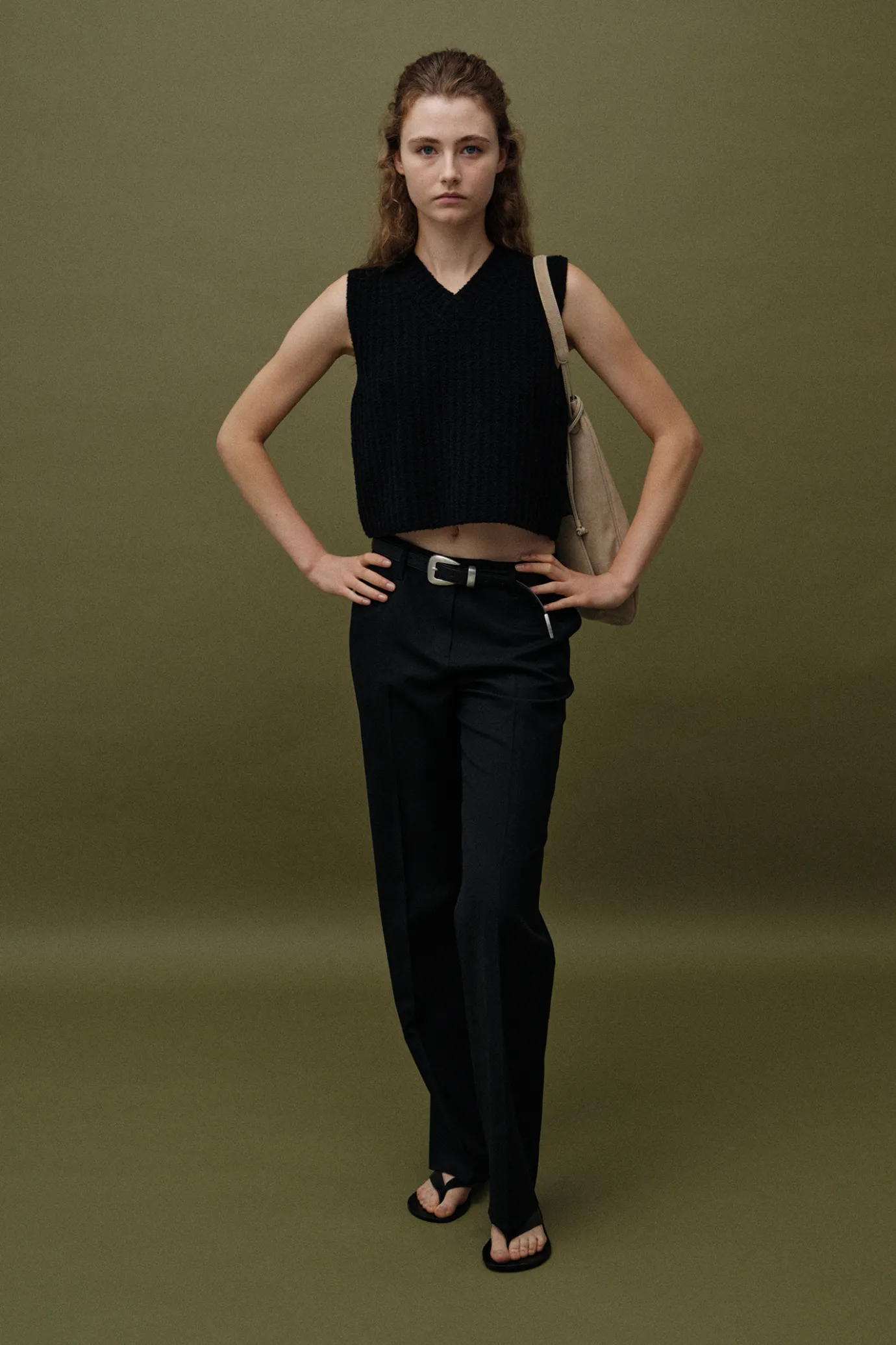 nd__garine_wool_vest_blac_3.webp Nothing written Knitwear-2ND / Garine wool vest (Black)