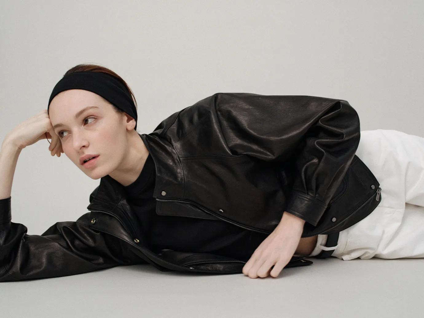 nd__mills_vintage_leather_4.webp Nothing written Outwears-2ND / Mills vintage leather blouson (Black)