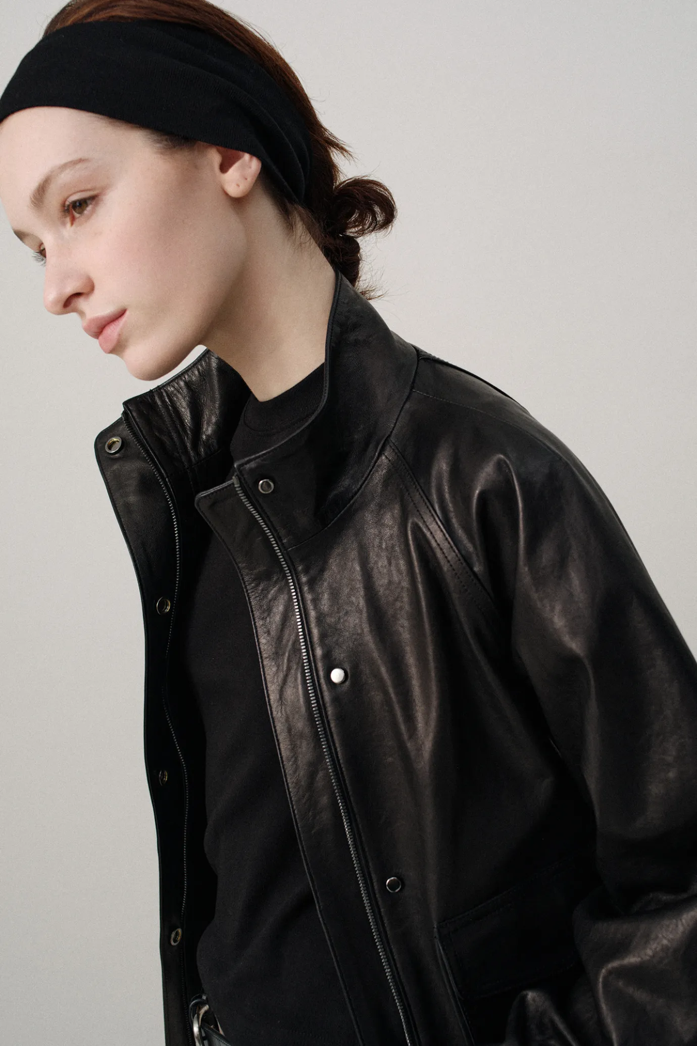 nd__mills_vintage_leather_7.webp Nothing written Outwears-2ND / Mills vintage leather blouson (Black)