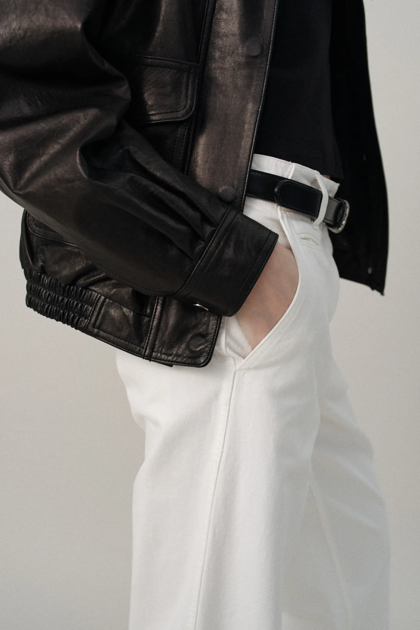 nd__mills_vintage_leather_9.webp Nothing written Outwears-2ND / Mills vintage leather blouson (Black)