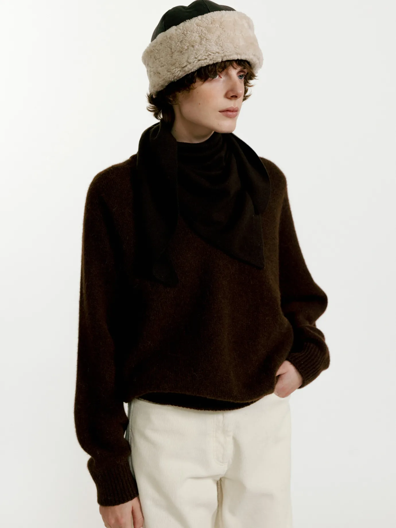 nd__pound_alpaca_sweater__4.webp Nothing written Knitwear-2ND / Pound alpaca sweater (Choco)
