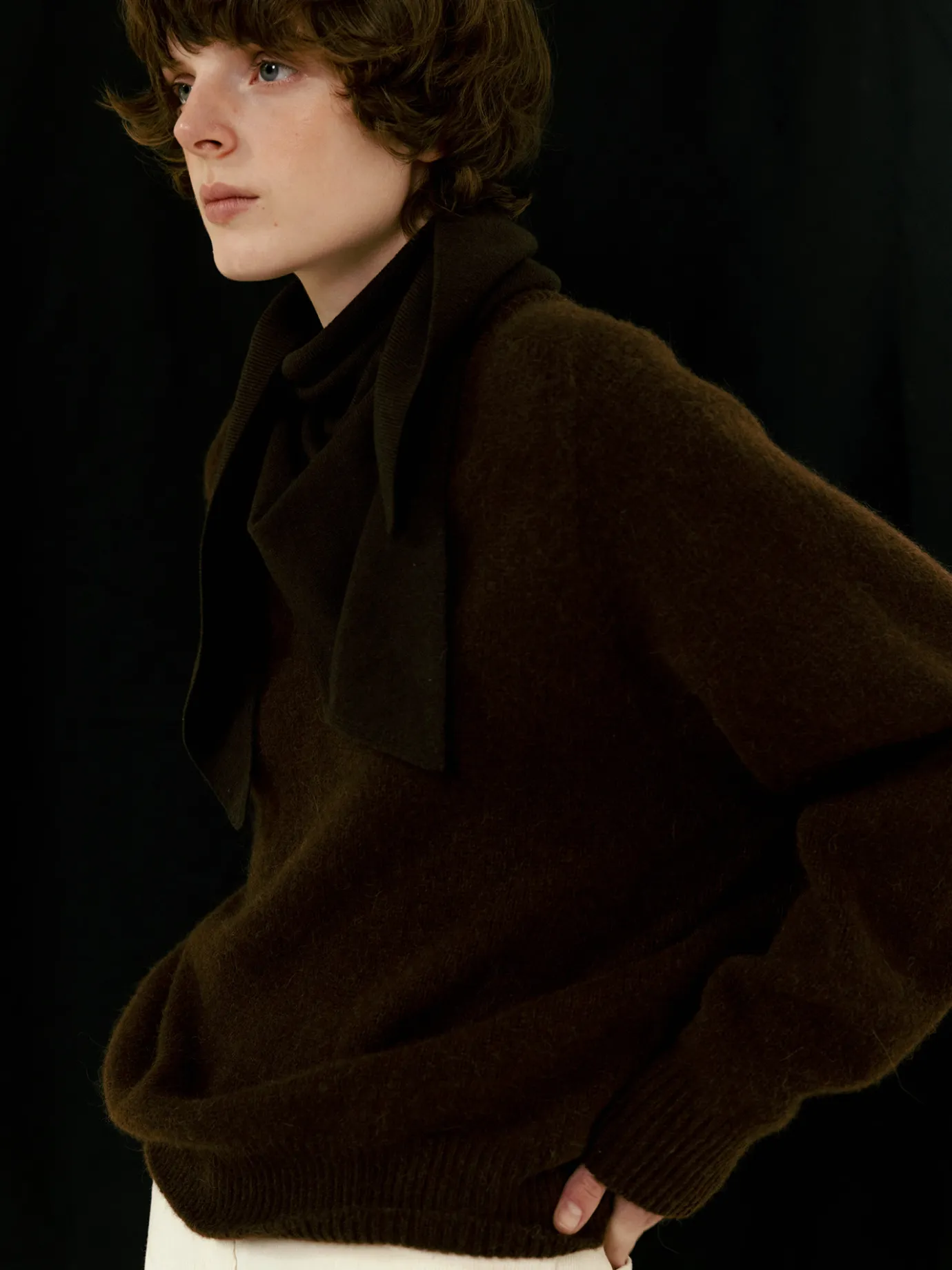 nd__pound_alpaca_sweater__6.webp Nothing written Knitwear-2ND / Pound alpaca sweater (Choco)