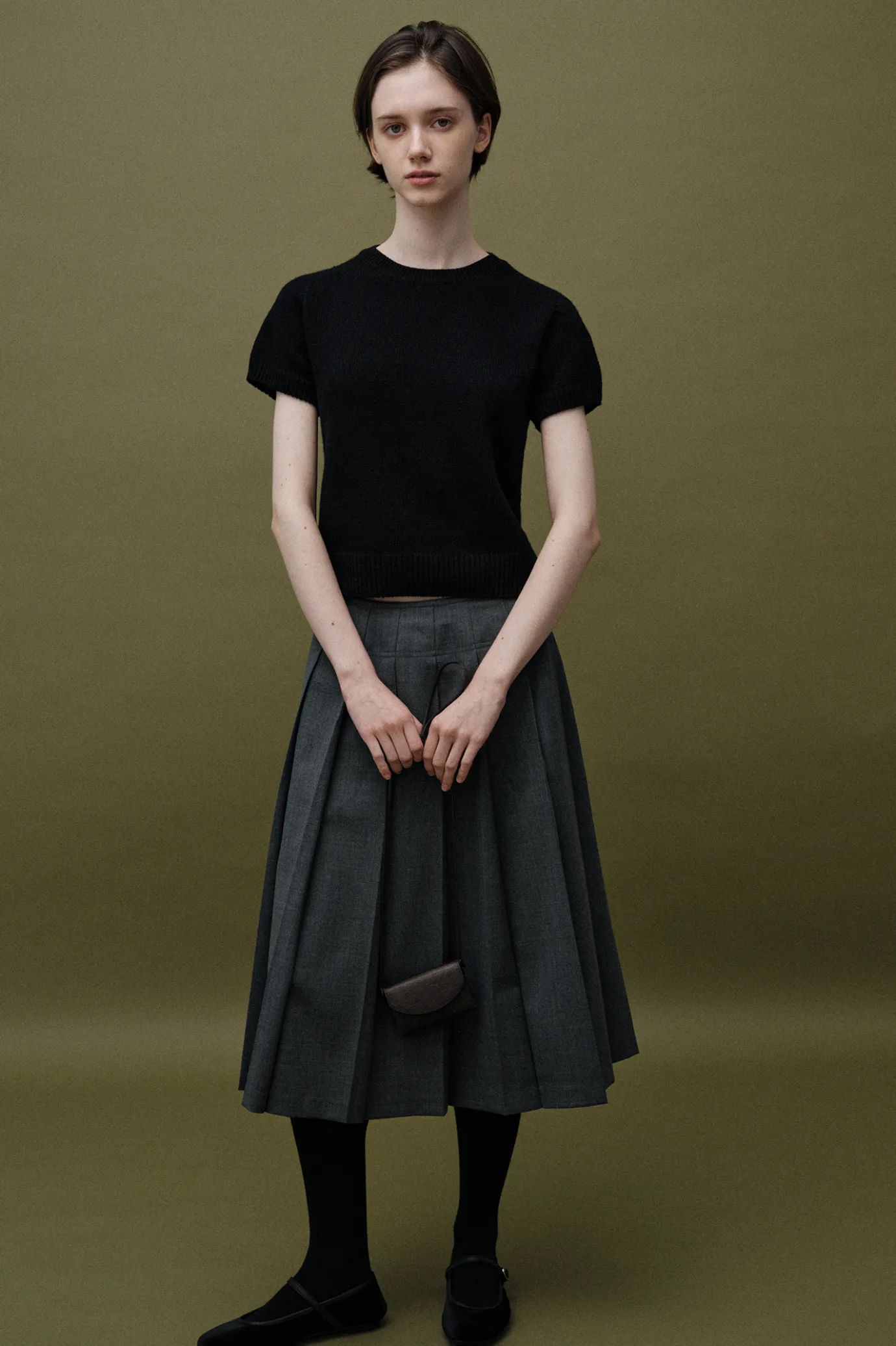 nd__wool_pleated_skirt_gr_2.webp Nothing written Skirts-2ND / Wool pleated skirt (Gray)