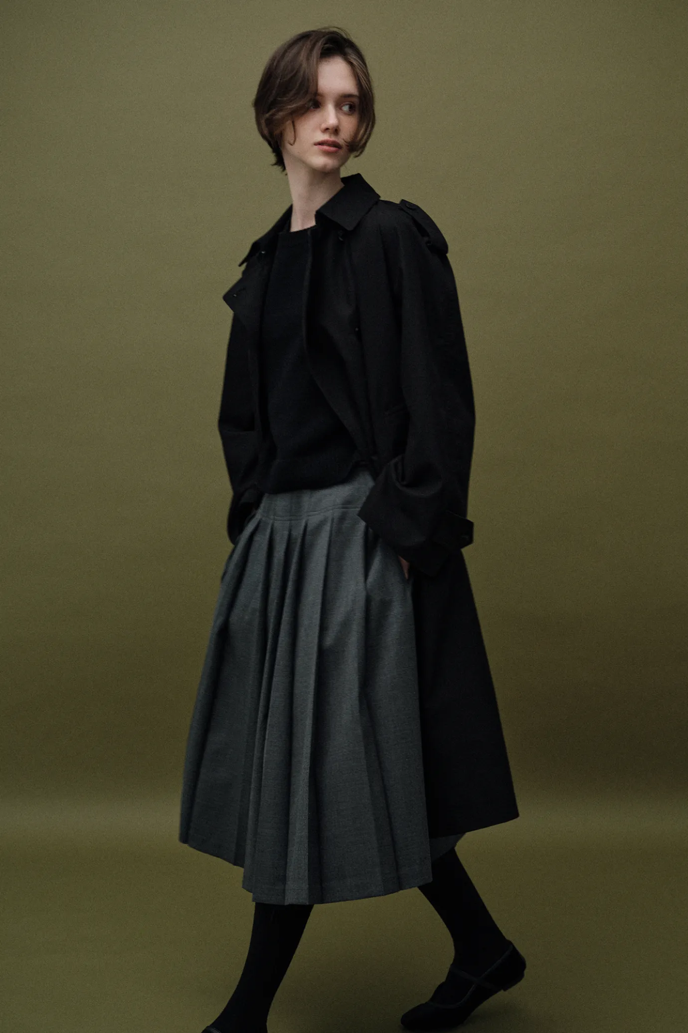 nd__wool_pleated_skirt_gr_6.webp Nothing written Skirts-2ND / Wool pleated skirt (Gray)