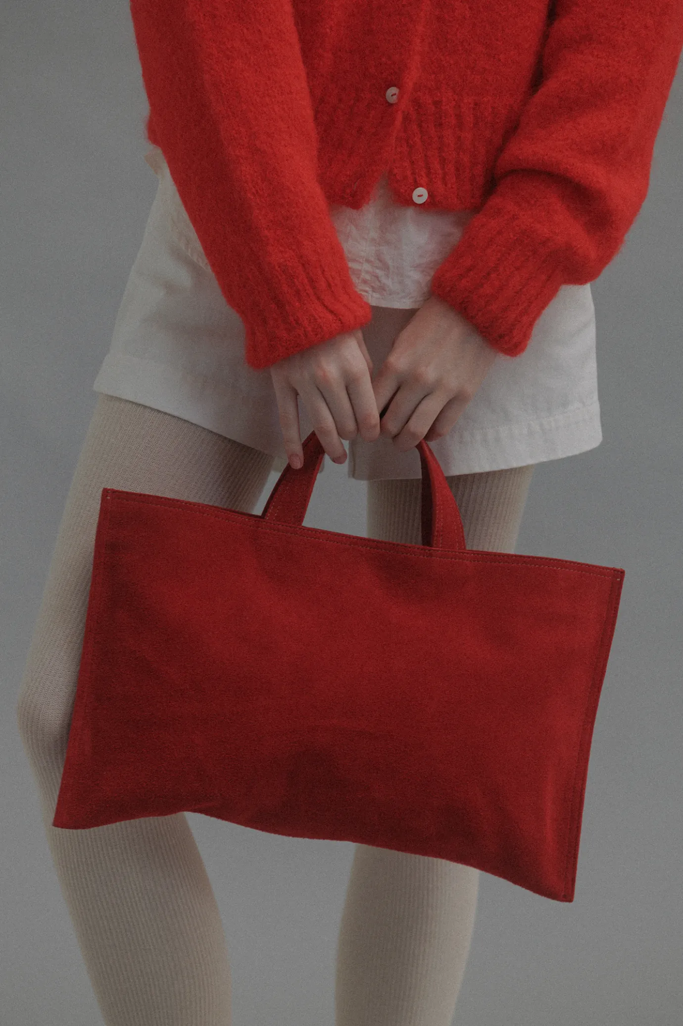 ravioli_suede_bag_red_3.webp Nothing written Bags-Ravioli suede bag (Red)
