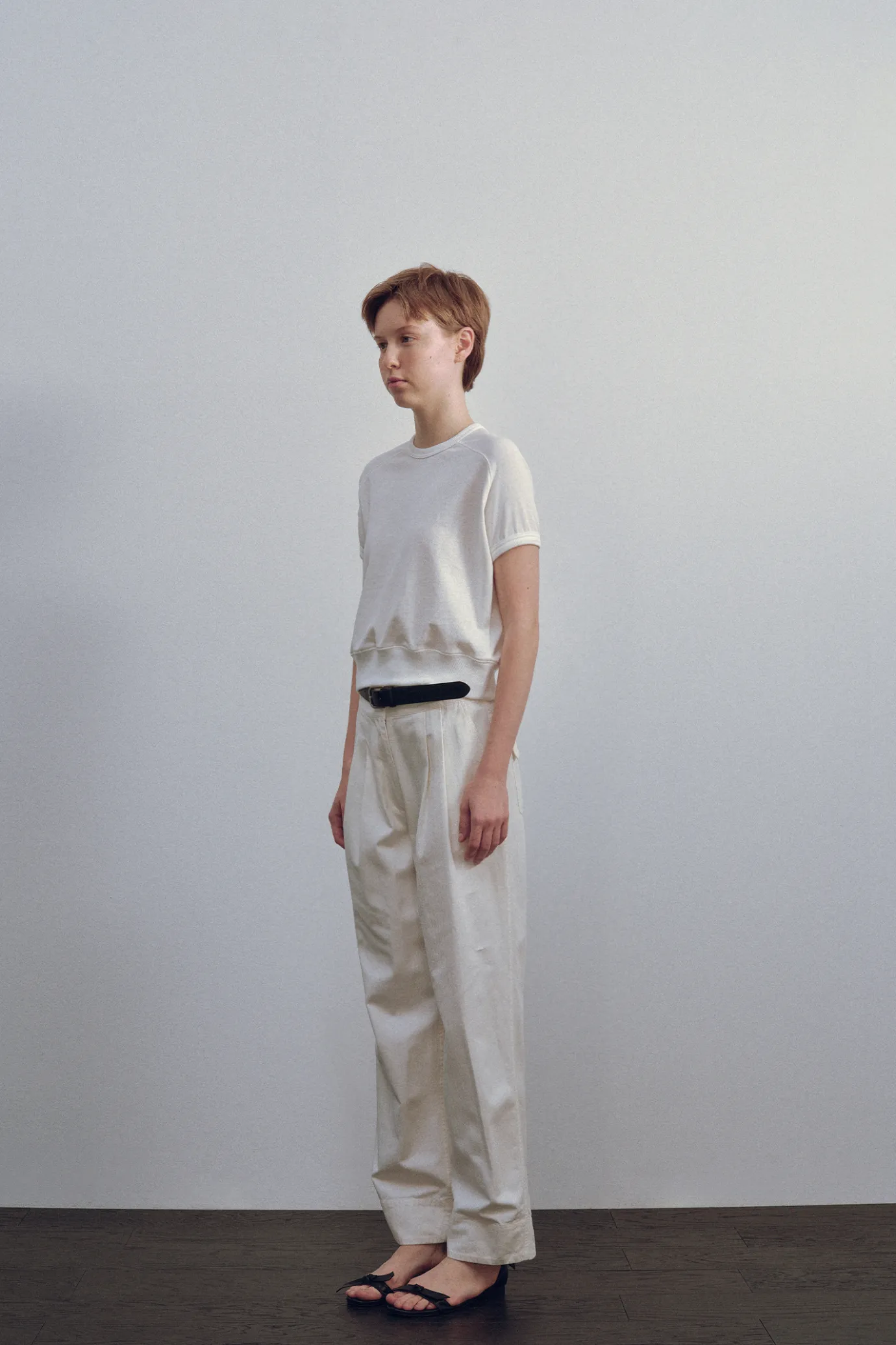 Nothing written T-shirt-3RD / Bibi cotton sweatshirt tee (White)