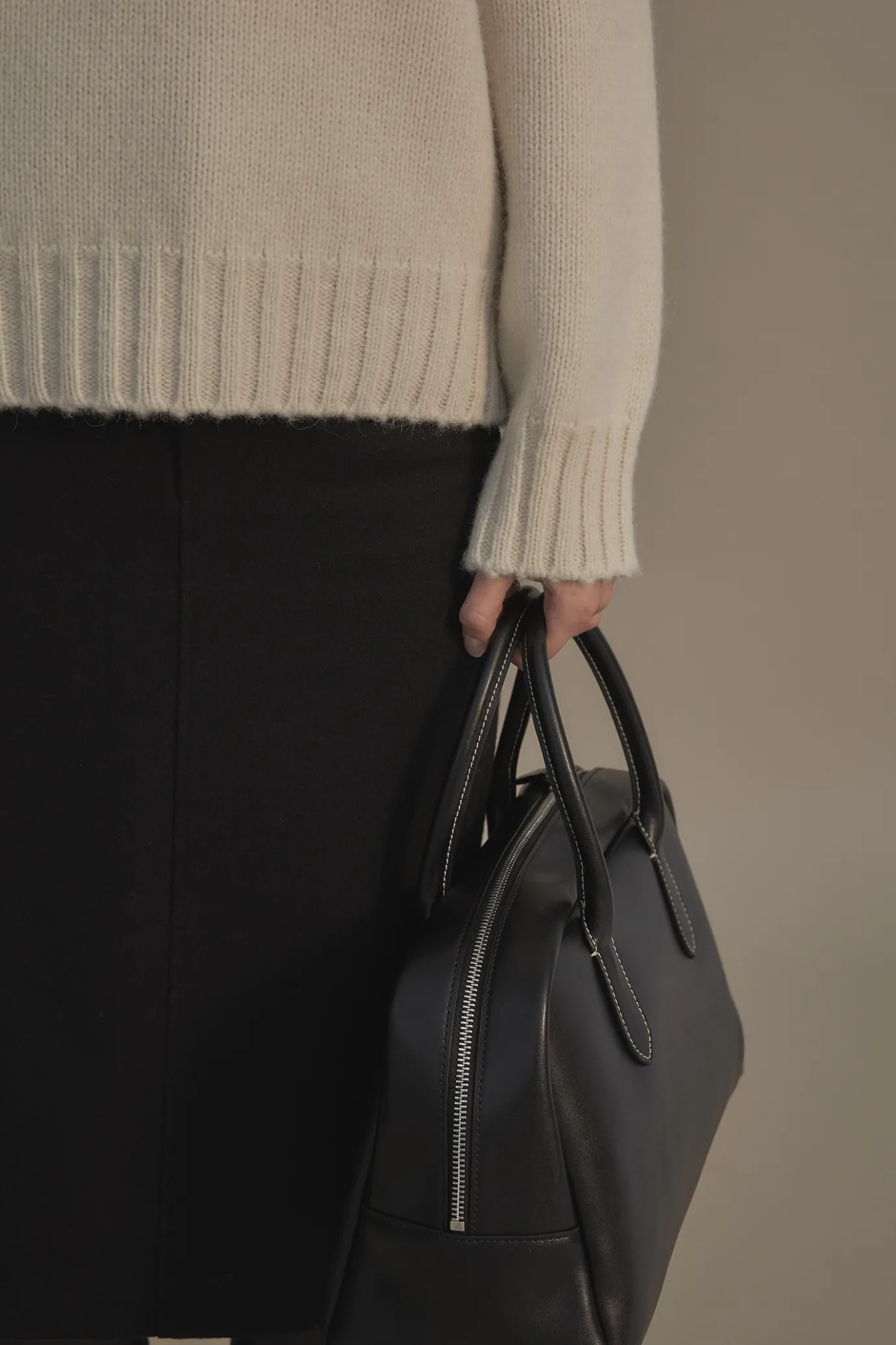 Nothing written Bags-13RD / Classic golf bag (Black)