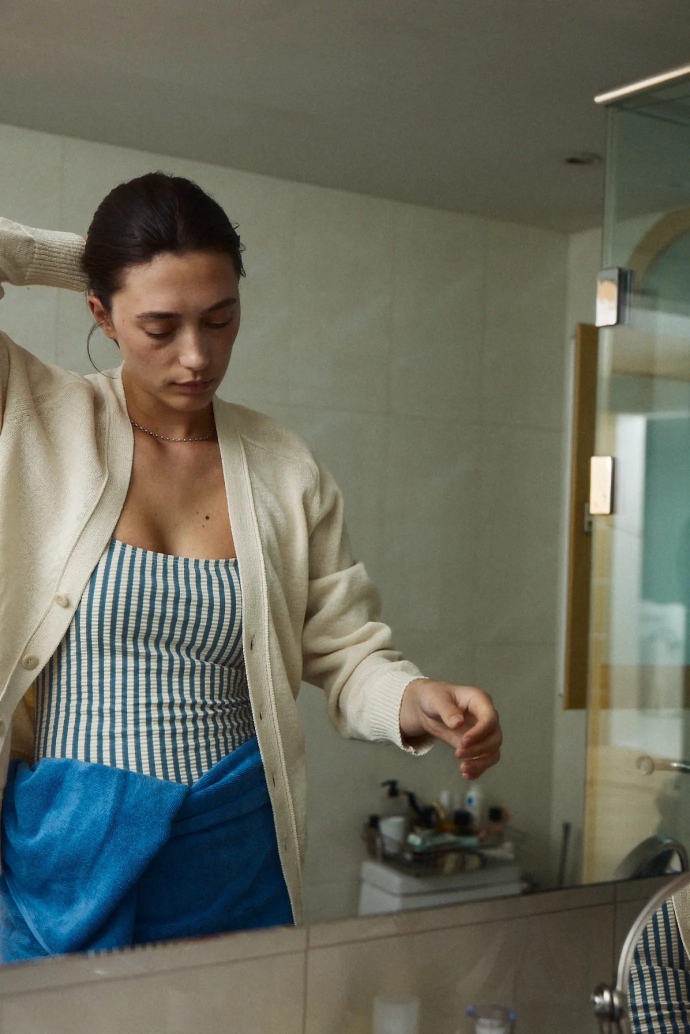 rd__lona_onepiece_swim_su_4.webp Nothing written Swimwear-3RD / Lona one-piece swim suit (Blue stripe)