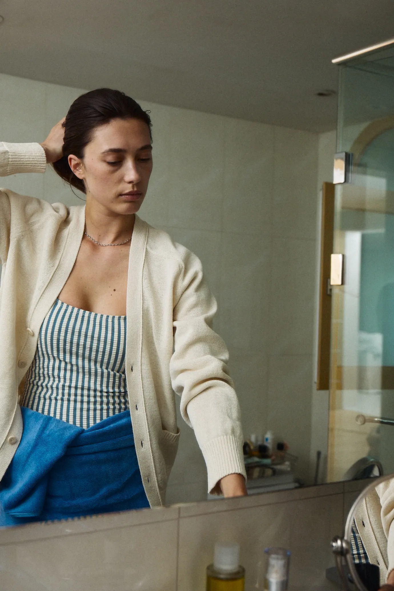 rd__lona_onepiece_swim_su_5.webp Nothing written Swimwear-3RD / Lona one-piece swim suit (Blue stripe)