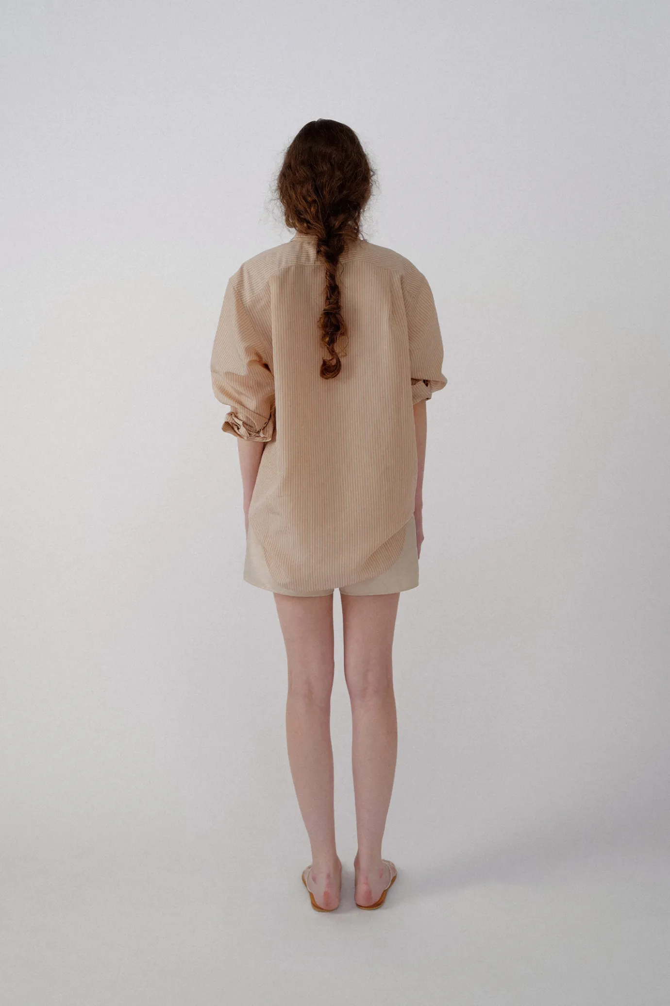 rd__oli_classic_stripe_sh_2.webp Nothing written Shirt-3RD / Oli classic stripe shirt (Beige pink)