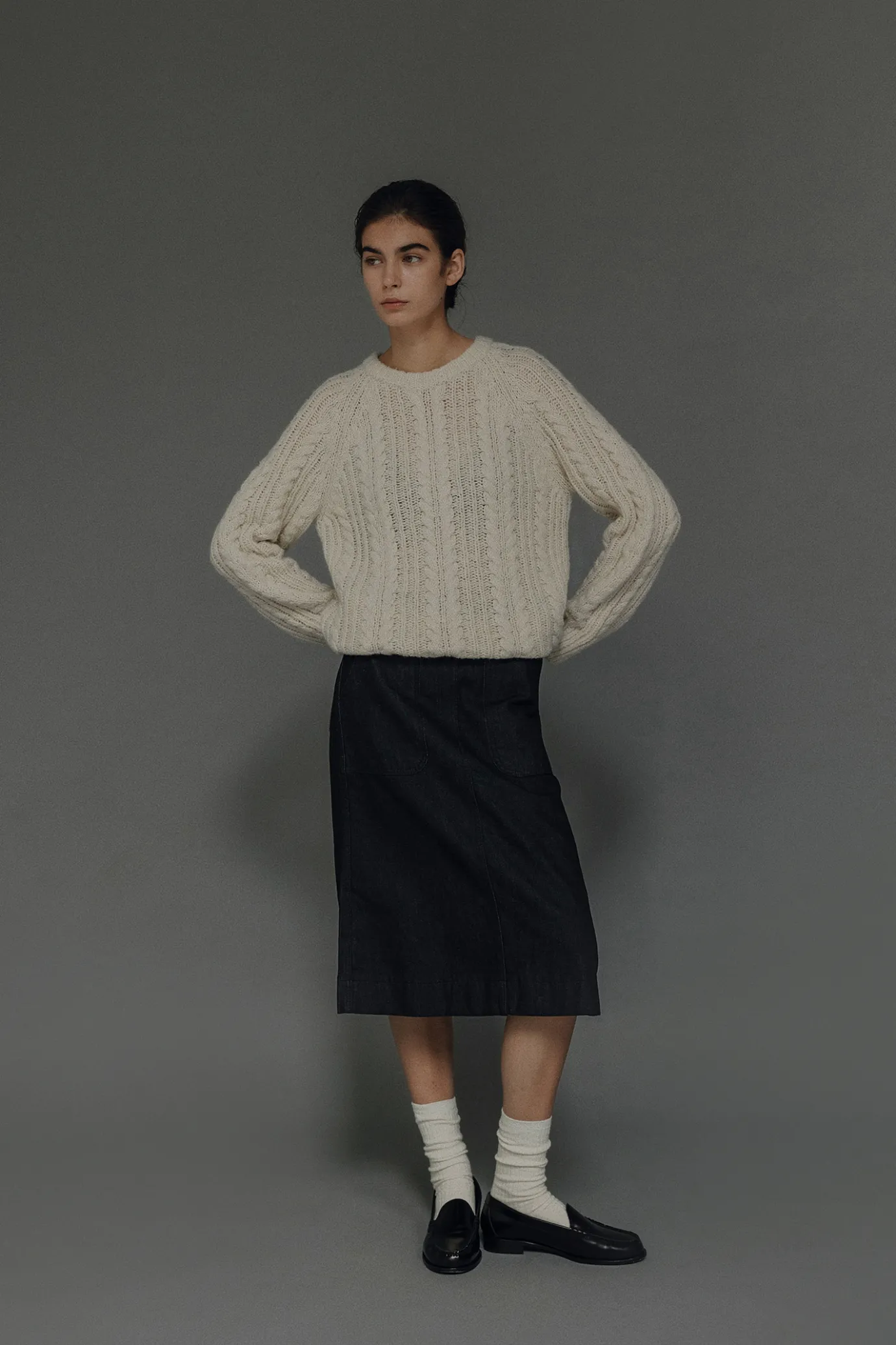 rd__polished_classic_loaf_3.webp Nothing written Shoes | Exclusive-3RD / Polished classic loafers (Black)