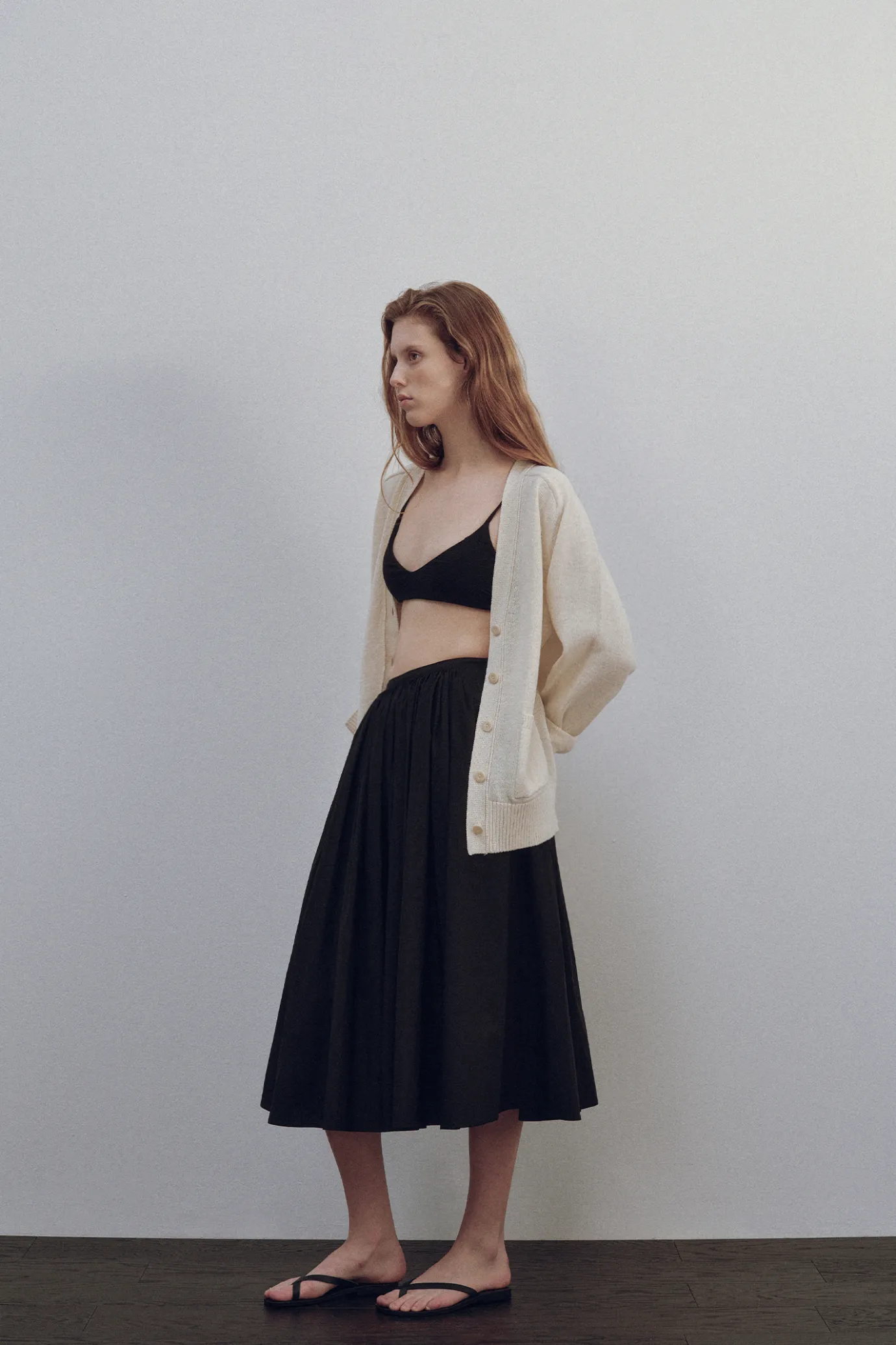 serto_gathered_skirt_blac_3.webp Nothing written Skirts-Serto gathered skirt (Black)