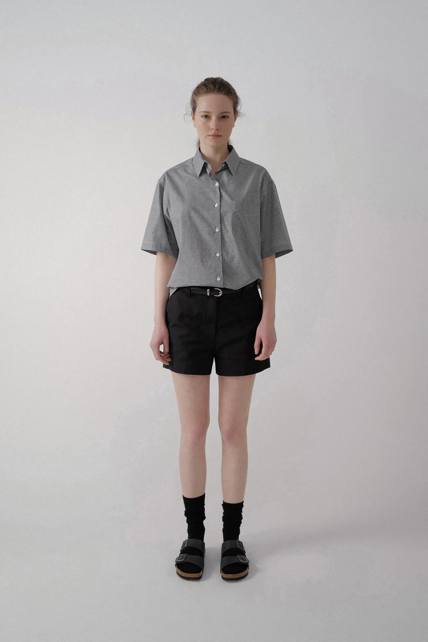 Nothing written Shirt-Tata cotton shirt (Gingham check)