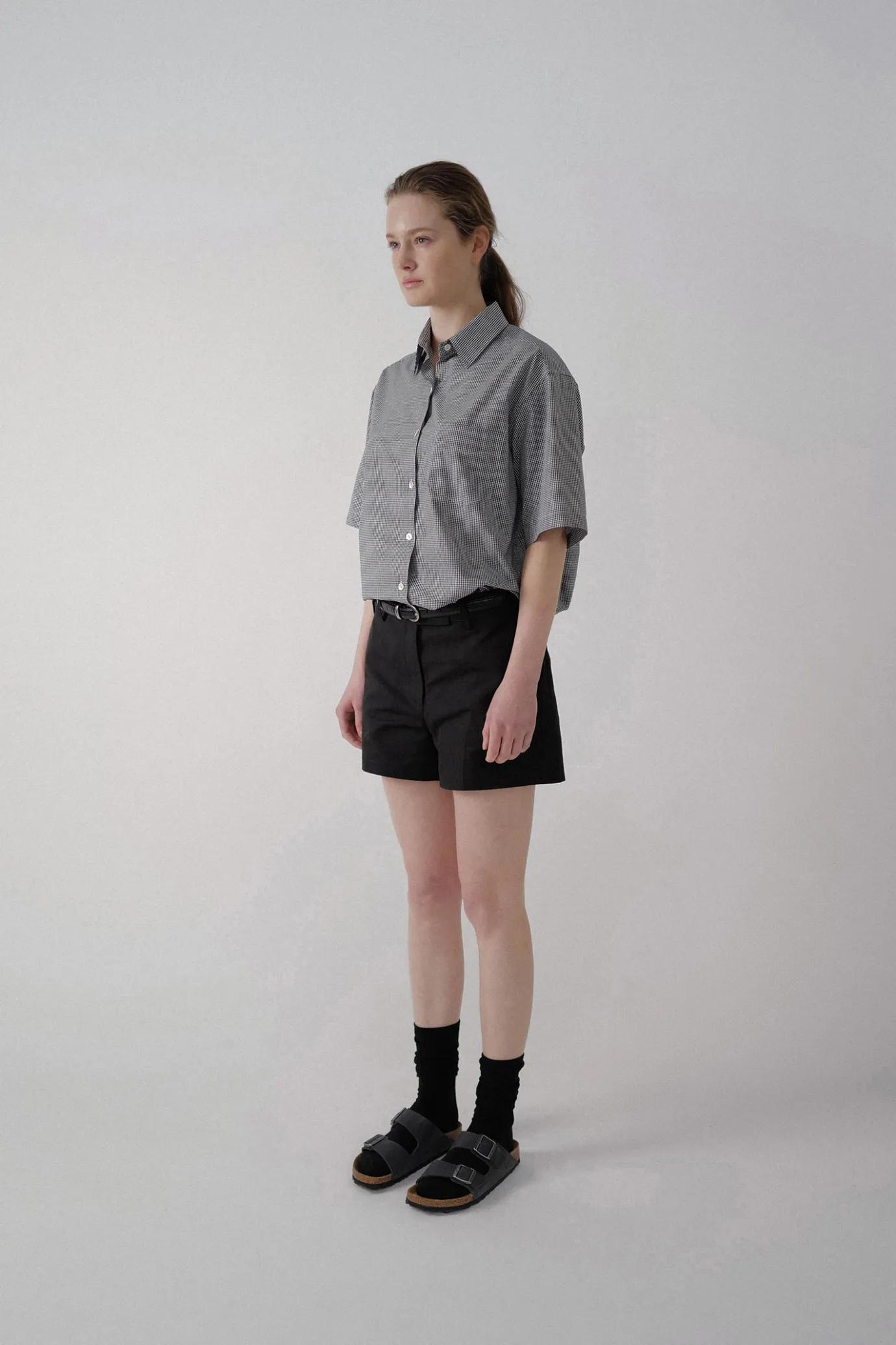 Nothing written Shirt-Tata cotton shirt (Gingham check)