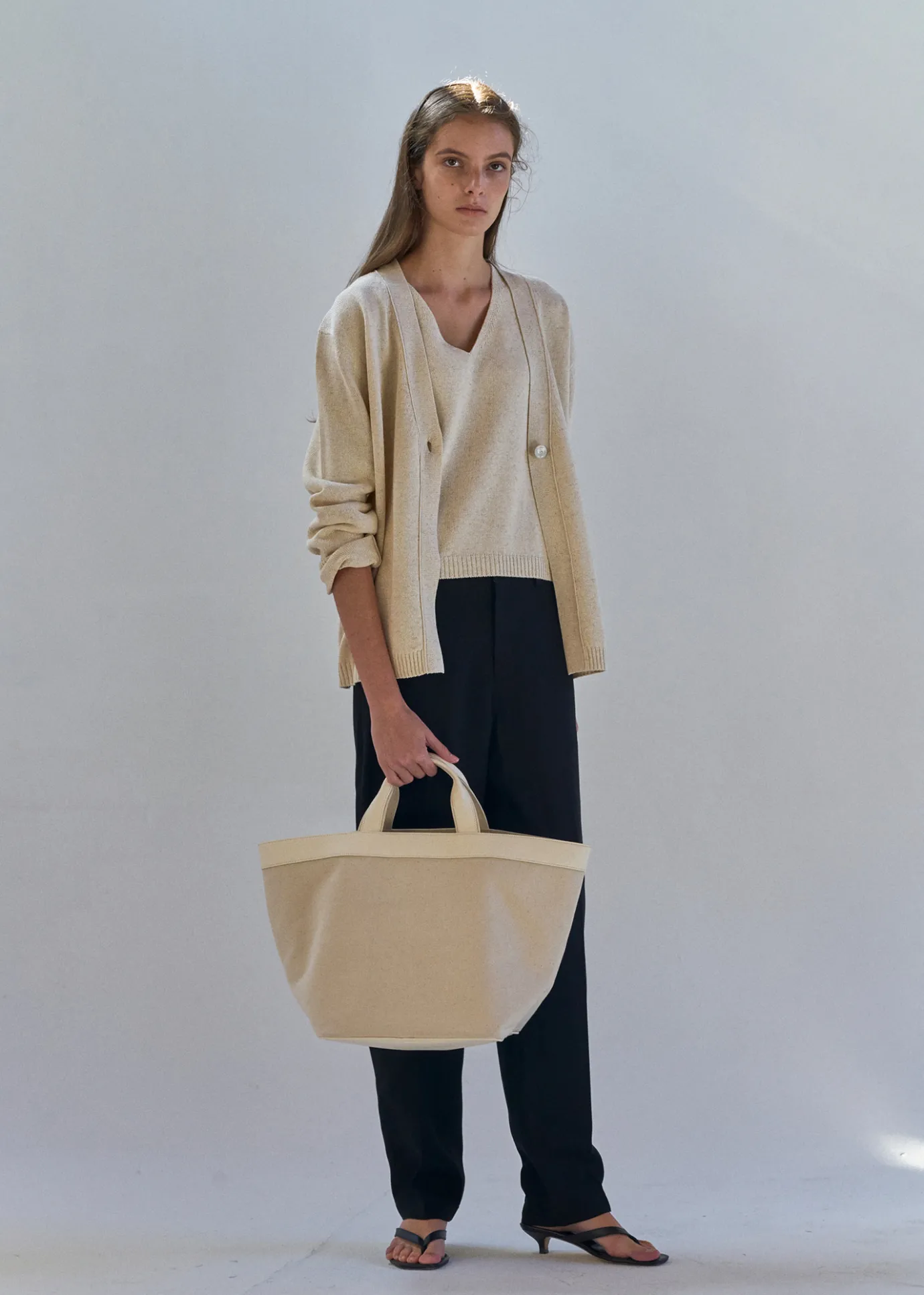 Nothing written Bags-16TH / 1967 tote bag-Small (Natural)