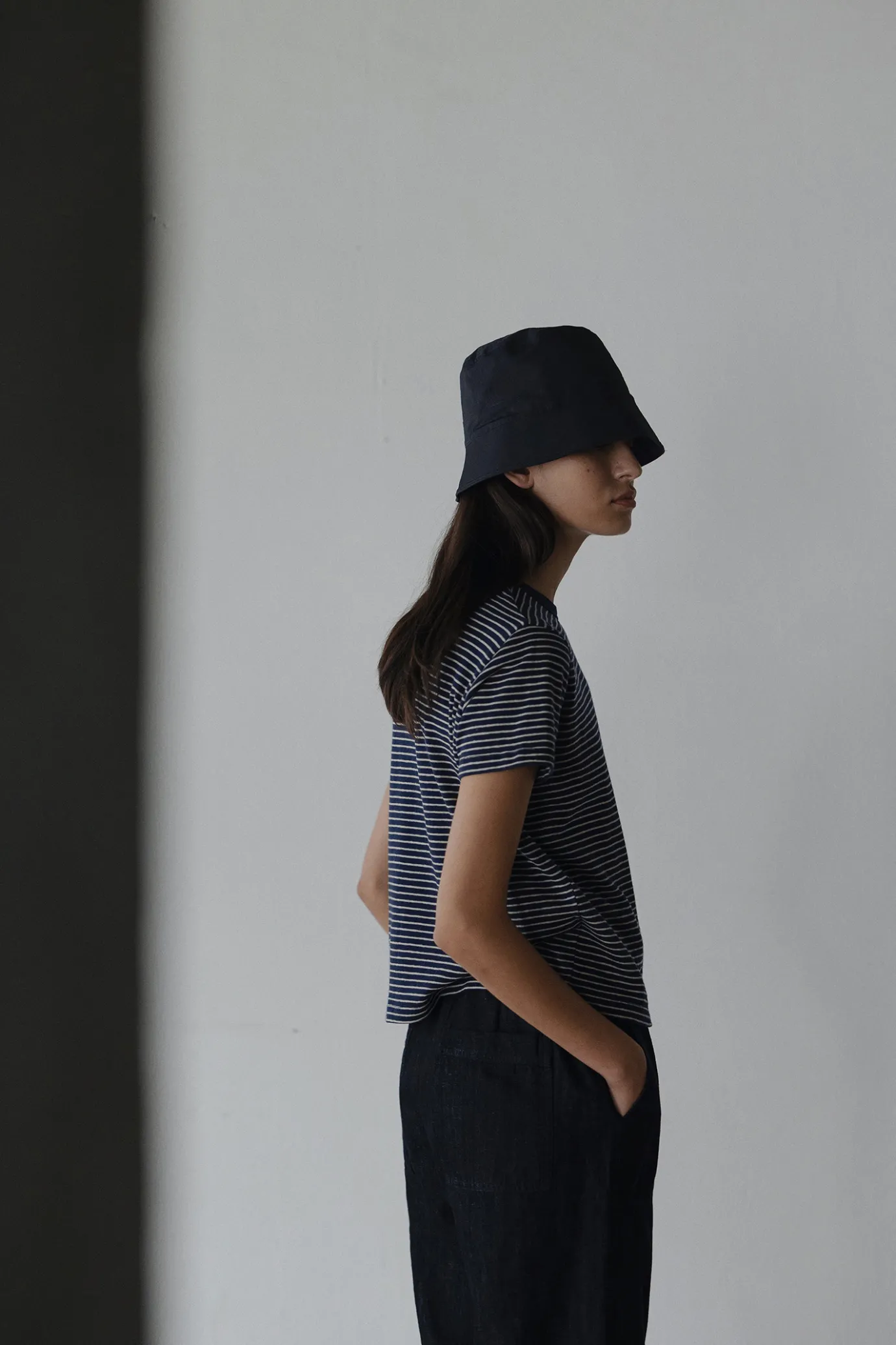th__bucket_hat_charcoal_2.webp Nothing written Accessories-5TH / Bucket hat (Charcoal)