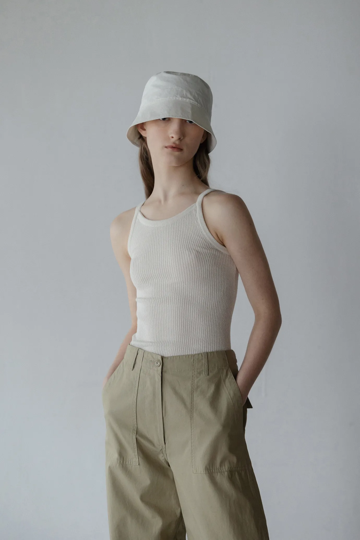 Nothing written Accessories-11TH / Bucket hat (Off white)