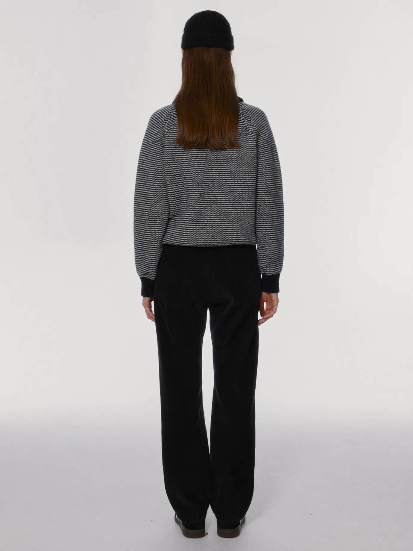 th__caron_stripe_jumper_d_2.webp Nothing written Knitwear-7TH / Caron stripe jumper (Dark navy)