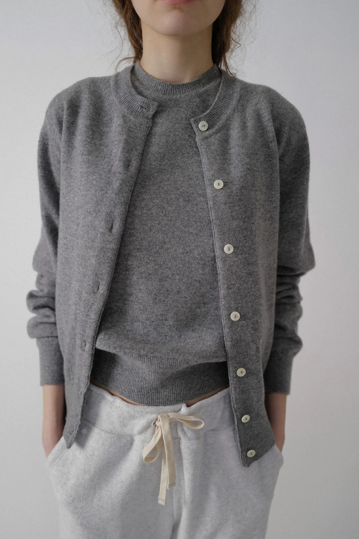 th__emitt_wool_round_card_3.webp Nothing written Outwears | Knitwear-5TH / Emitt wool round cardigan (Gray)
