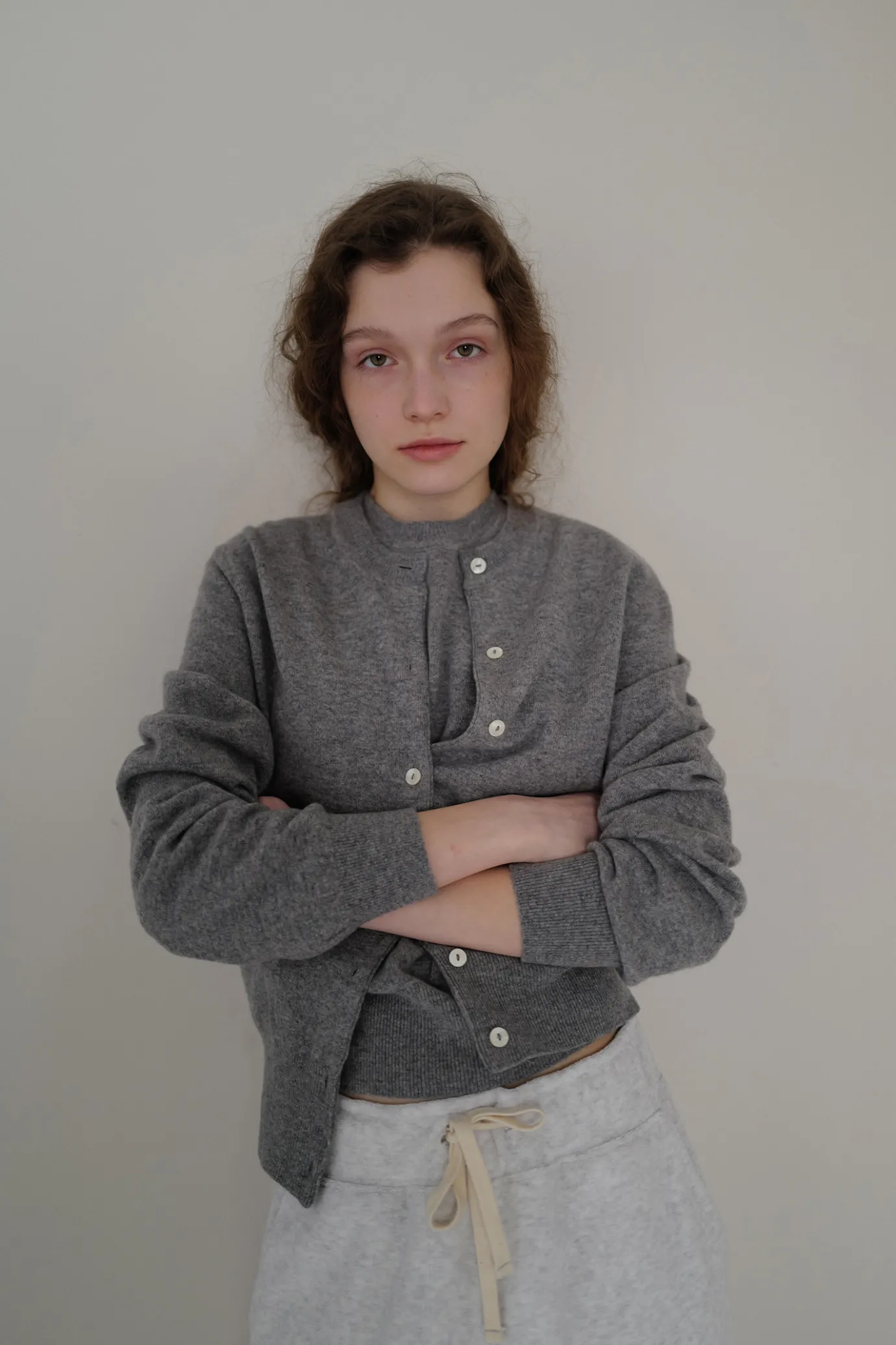 th__emitt_wool_round_card_5.webp Nothing written Outwears | Knitwear-5TH / Emitt wool round cardigan (Gray)