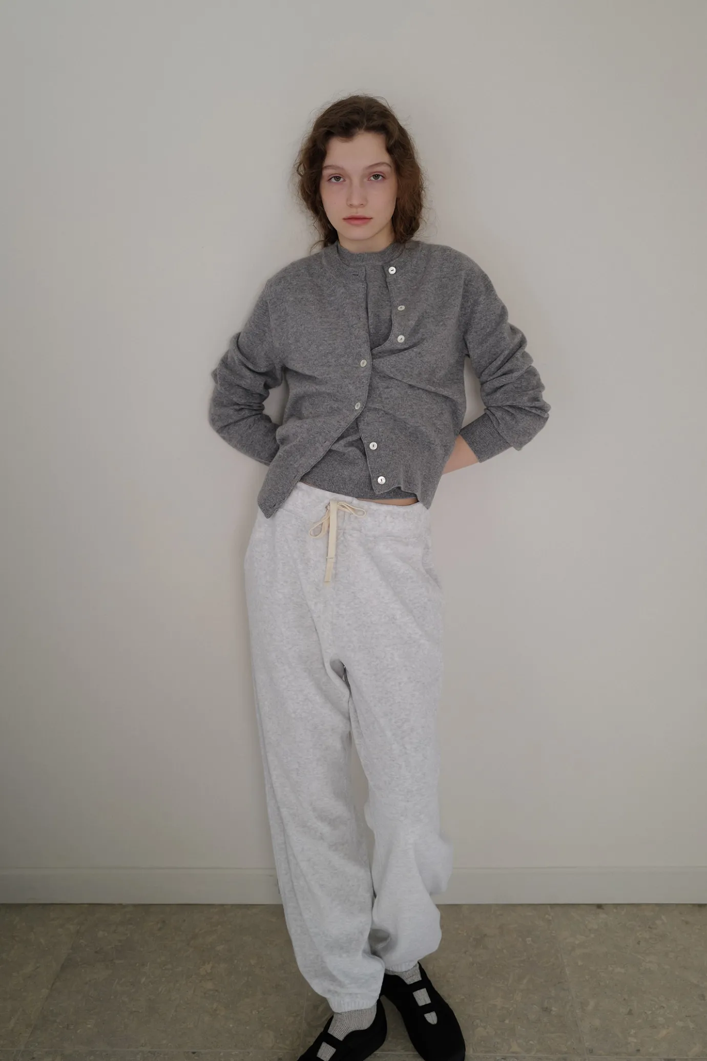 th__emitt_wool_round_card_6.webp Nothing written Outwears | Knitwear-5TH / Emitt wool round cardigan (Gray)