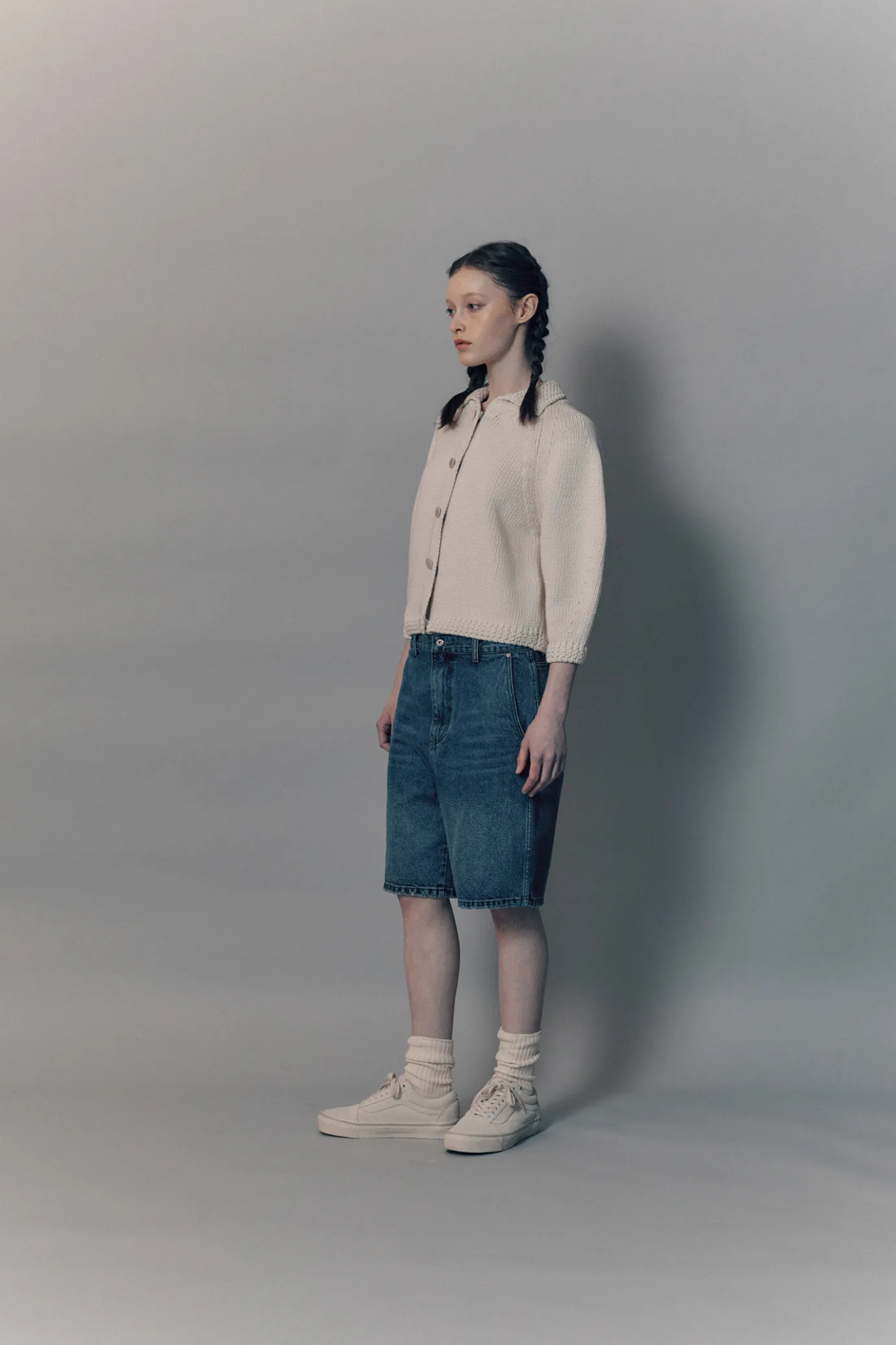 Nothing written Outwears-7TH / Lou knit cardigan (Ivory)