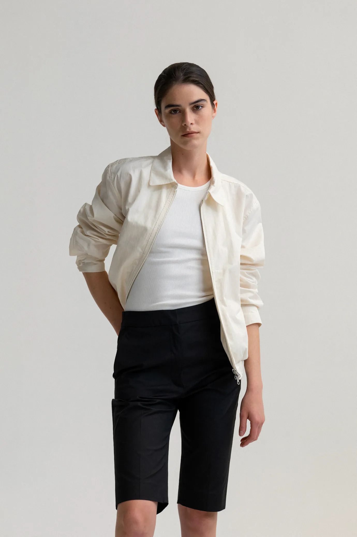 th__marche_summer_blouson_5.webp Nothing written Outwears-15TH / Marche summer blouson (Ecru)