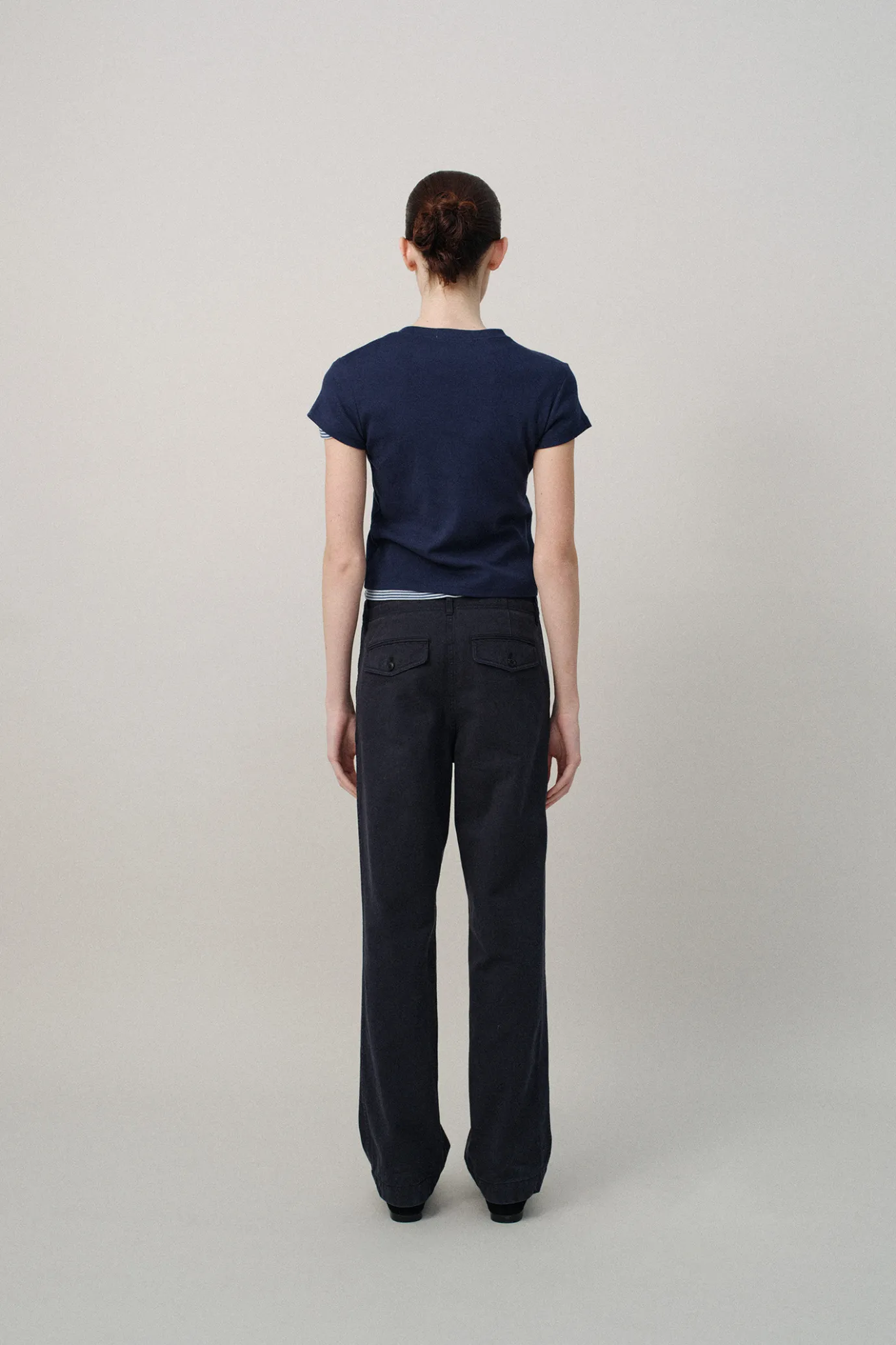 th__s_tshirt_navy_2.webp Nothing written T-shirt-5TH / 90's t-shirt (Navy)