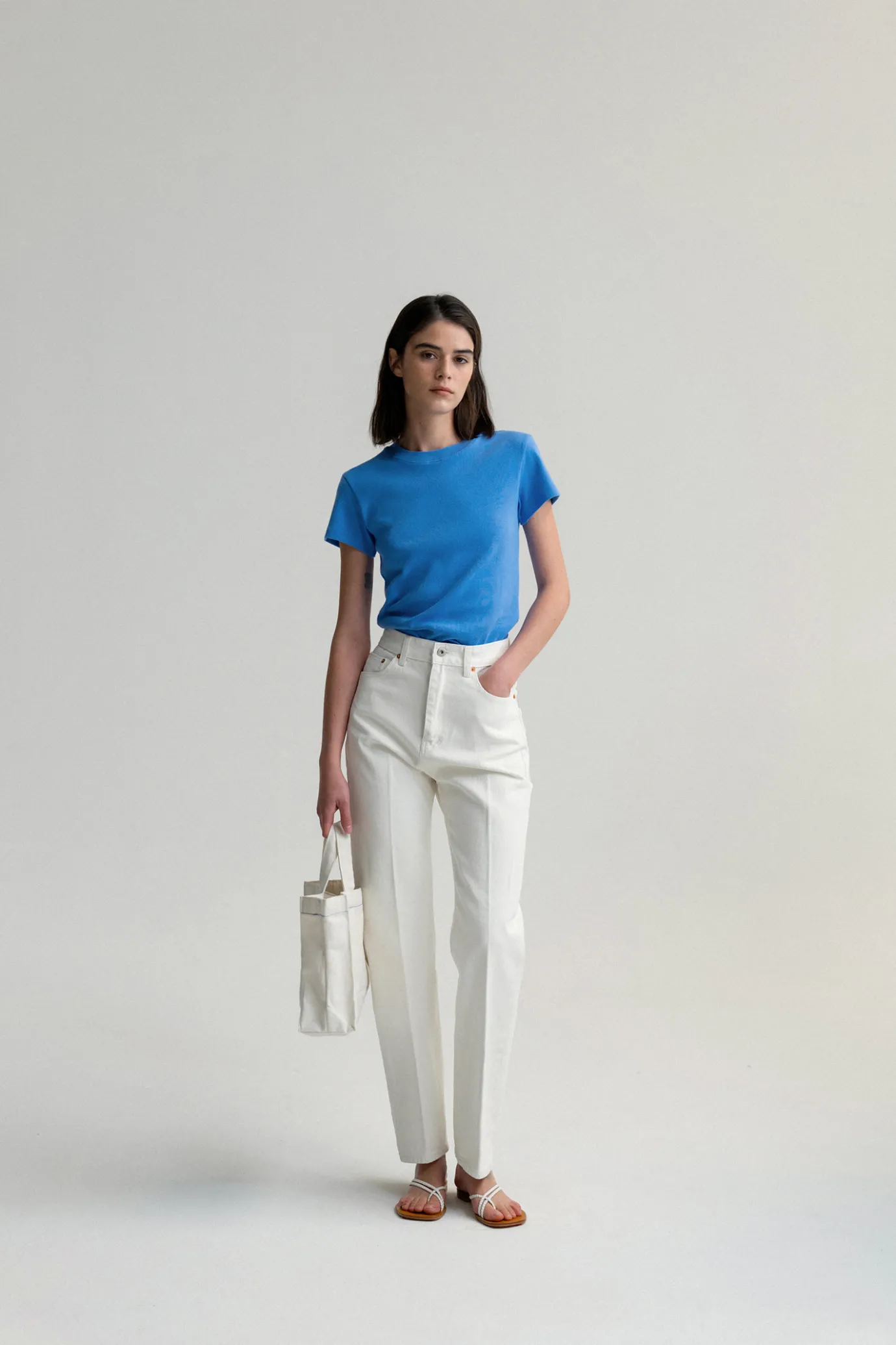 Nothing written T-shirt-7TH / 90's t-shirt (Smurf)