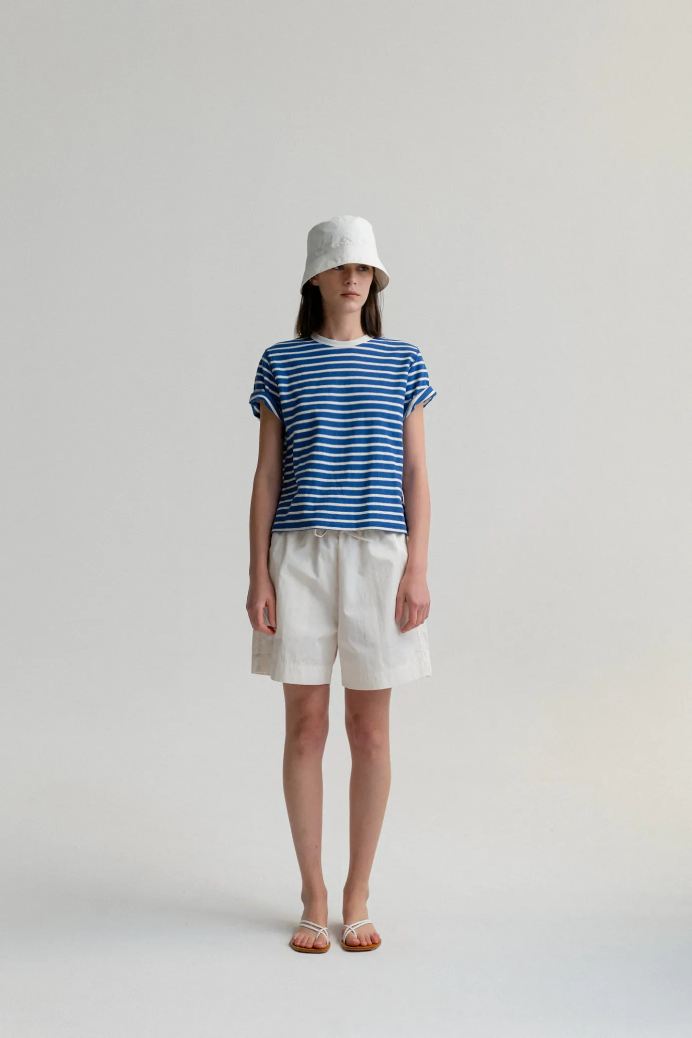 Nothing written T-shirt-7TH / Sailor t-shirt (Royal blue)