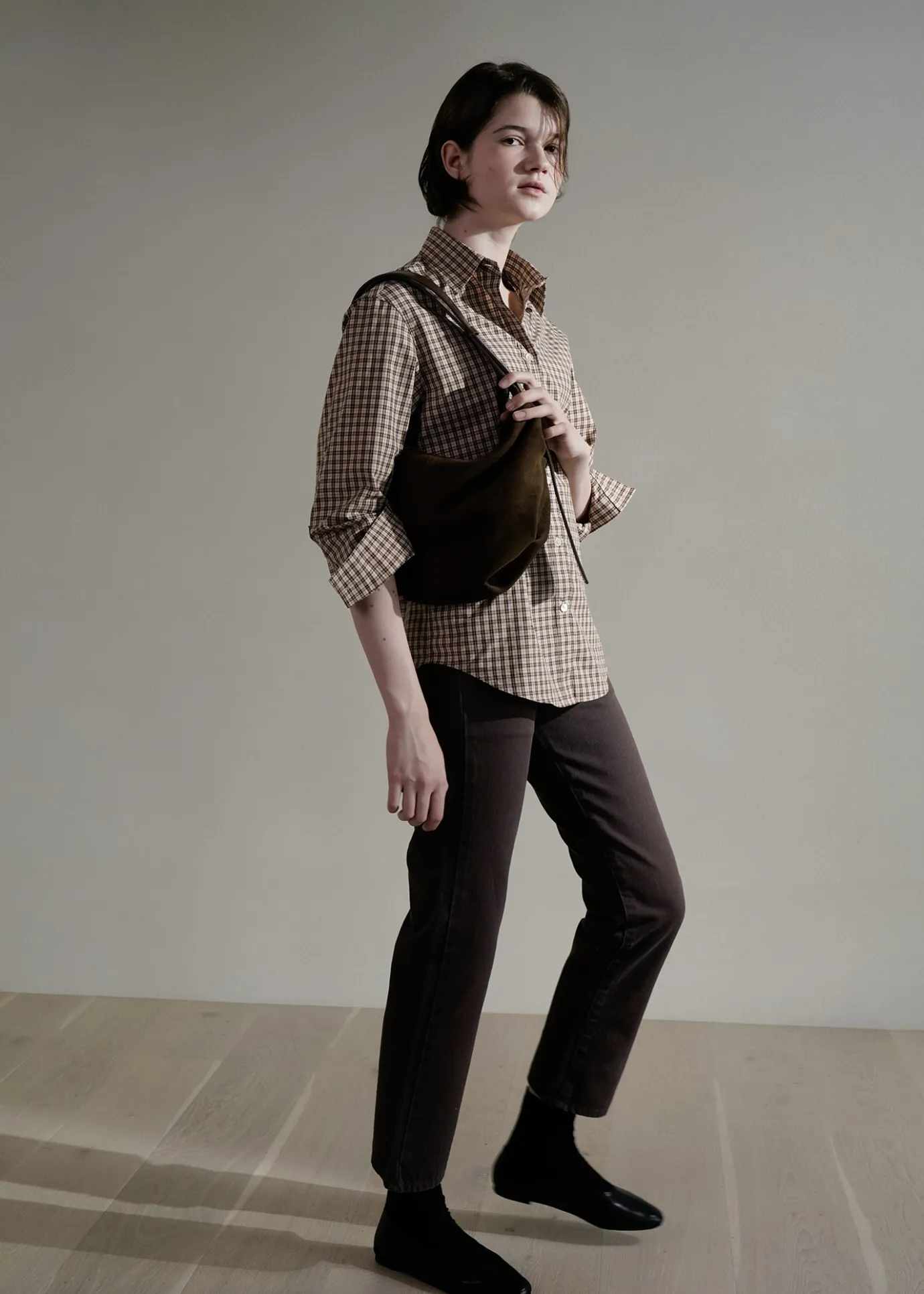 th__shoulder_leather_bag__2-1.webp Nothing written Bags-36TH / Shoulder leather bag (Caramel)