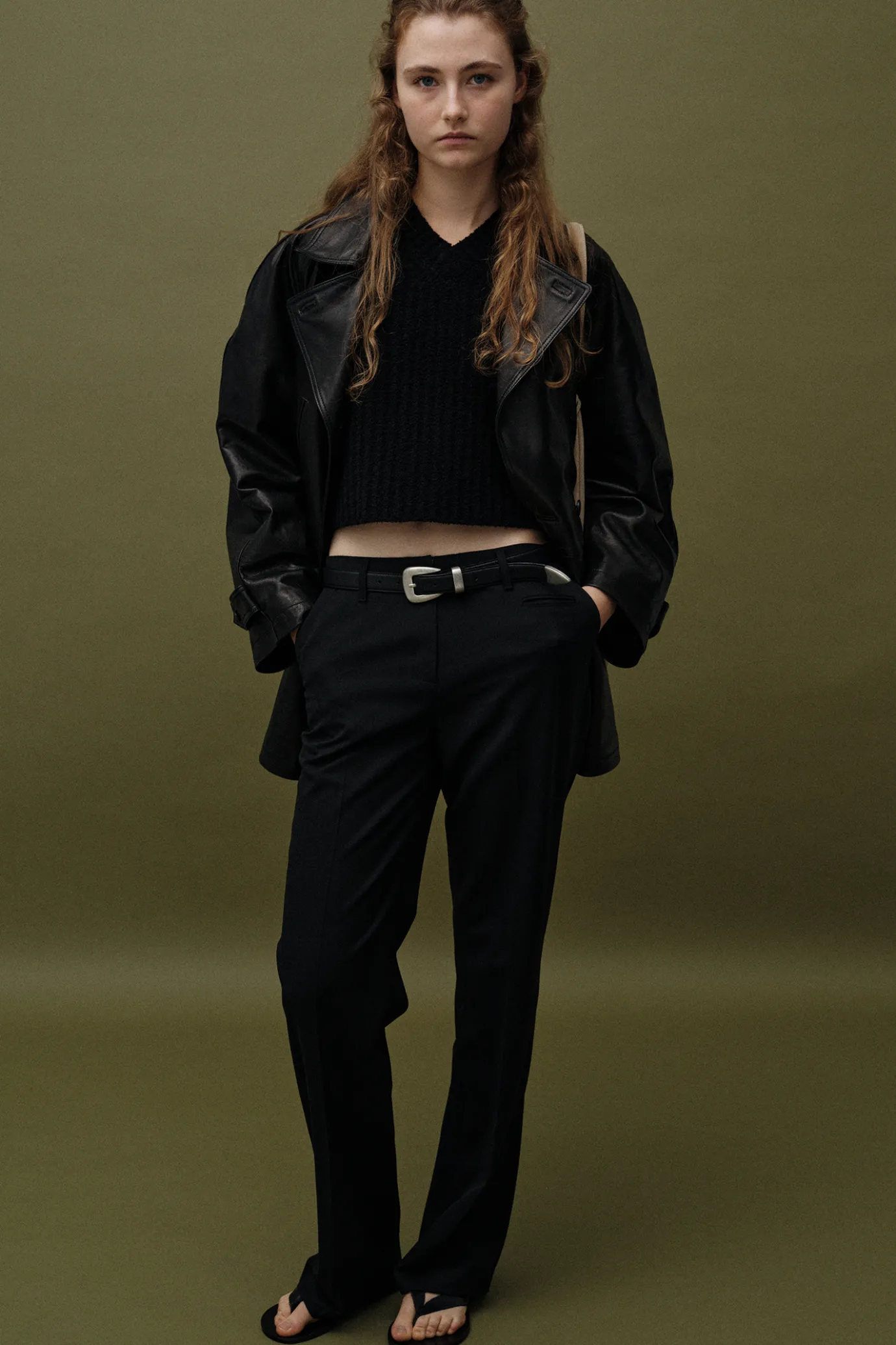 western_silver_belt_black_2.webp Nothing written Accessories-Western silver belt (Black)